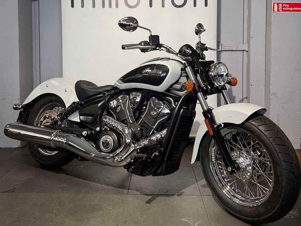Indian Scout Classic Limited + Tech — photograph from INMOTION