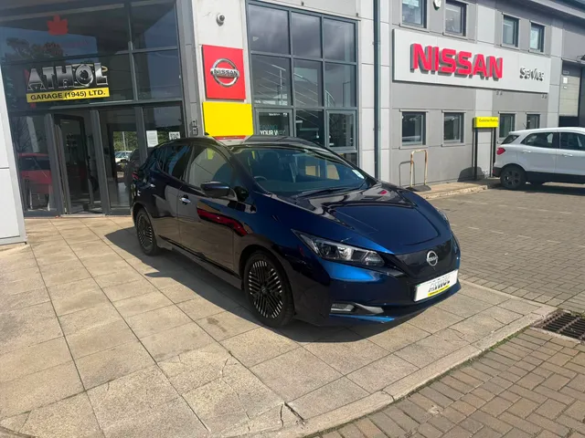 Nissan LEAF 110KW N-CONNECTA 39KWH — photograph from Athol Garage