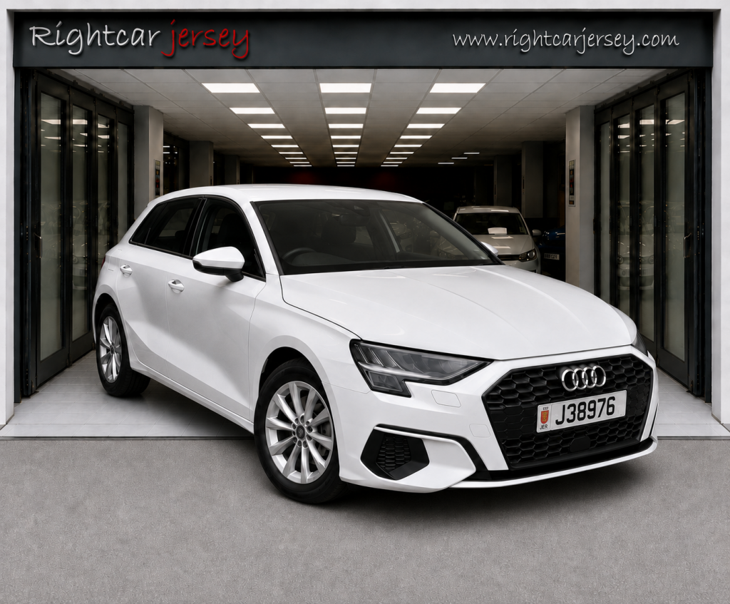 AUDI A3 Hatchback 1.0 TFSI 30 Technik MHEV Auto 5 Door (2022) — photograph from Rightcar Jersey