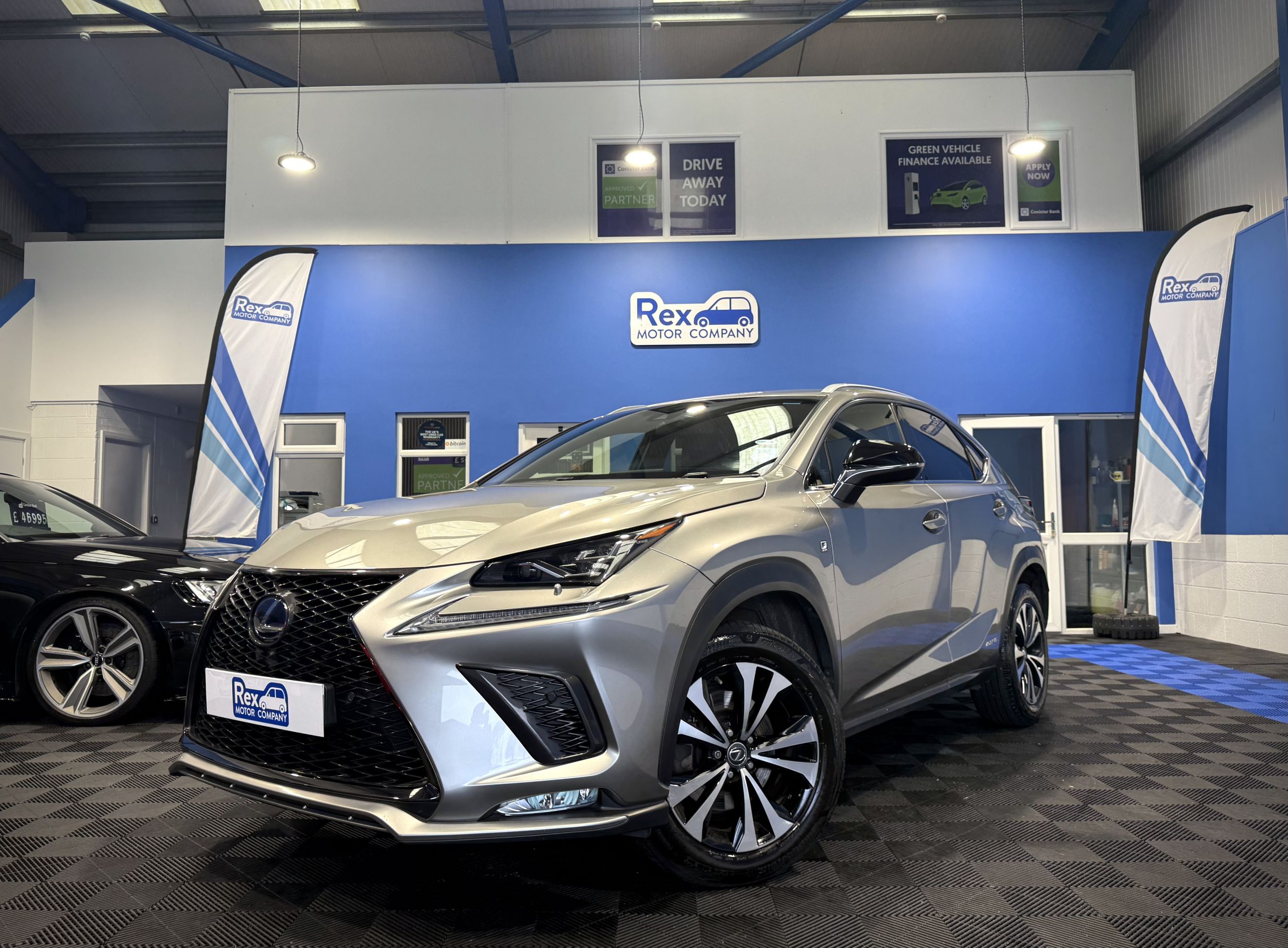 Lexus NX 300h 2.5 F-Sport 5dr CVT FOR SALE - £18,950 — photograph from Rex Motor Company