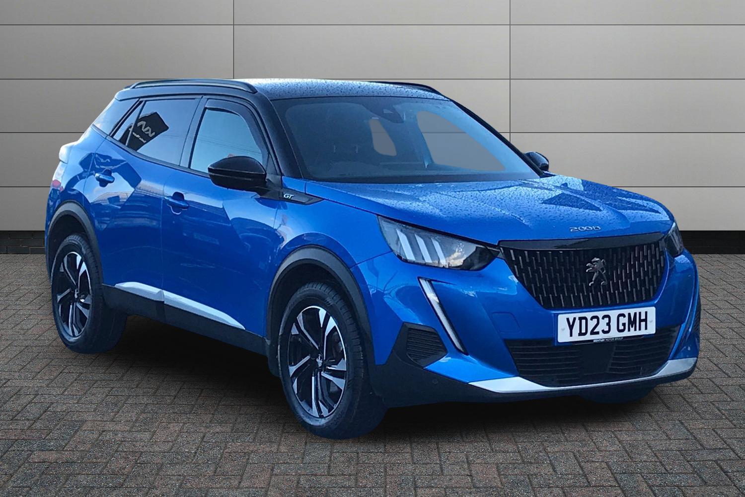 Peugeot 2008 1.2 PureTech GT EAT Euro 6 (s/s) 5dr This 2023 Peugeot 2008 GT is a superb example, having had only one owner since new. This stylish compact SUV is powered by an efficient 1.2 litre petrol engine, meeting Euro 6 emissions stan — photograph from Ocean Ford