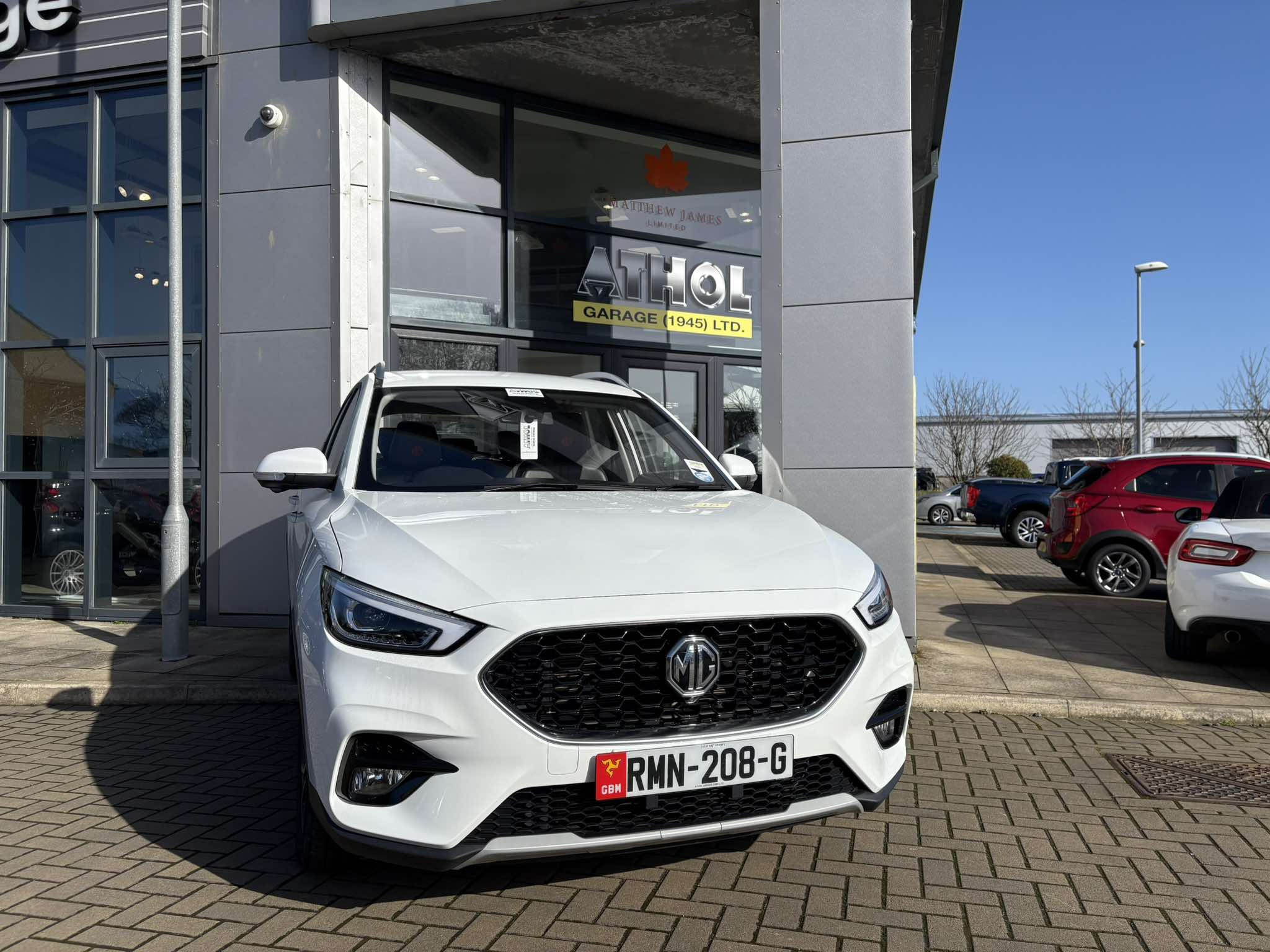 MG ZS EXCLUSIVE — photograph from Athol Garage
