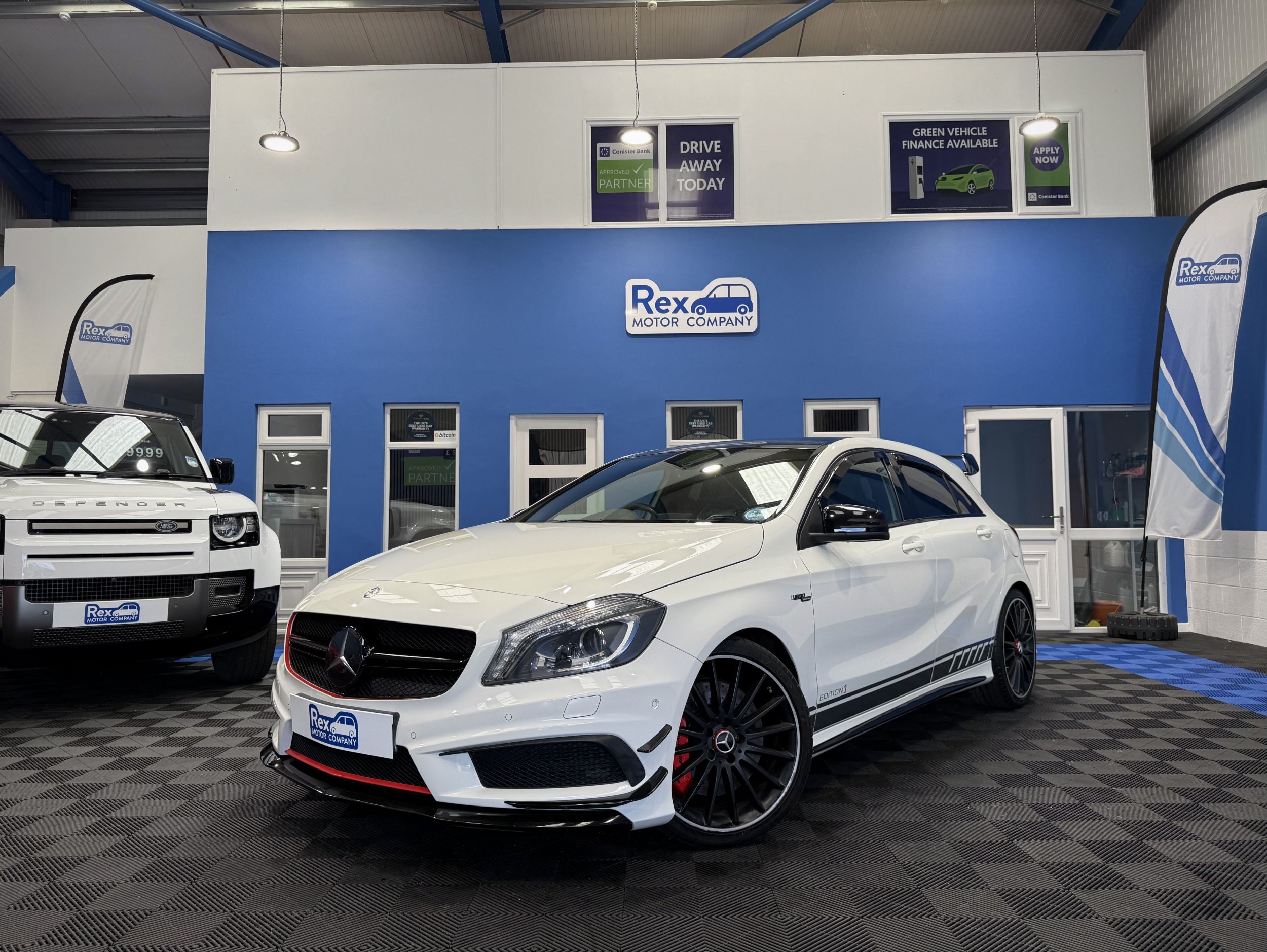 Mercedes-Benz A45 4Matic 5dr Auto FOR SALE - £11,995 — photograph from Rex Motor Company
